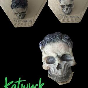 Skull Soap with Dark Accents